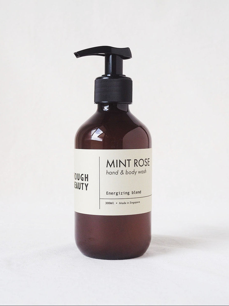 mint rose hand & body wash