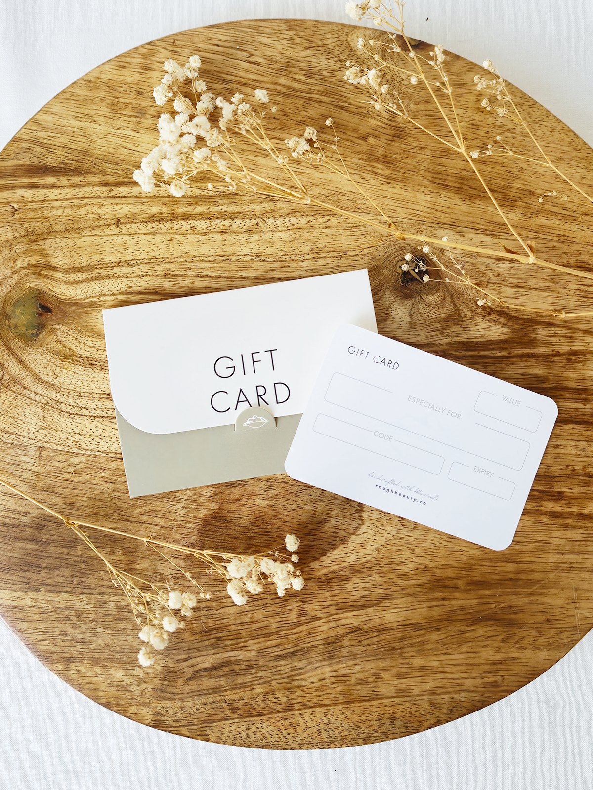 rough beauty gift card