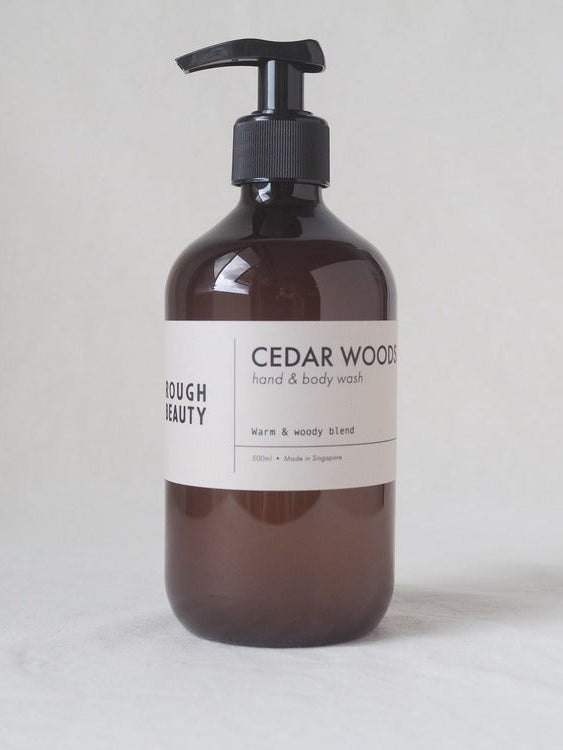 cedar woods hand & body wash
