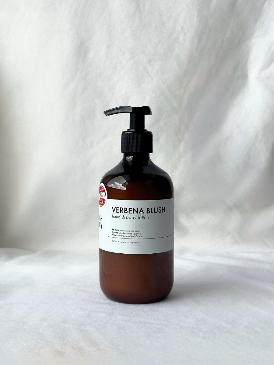verbena blush hand and body lotion
